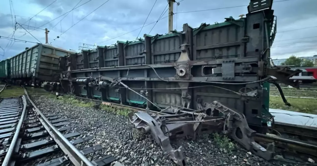 Вибуховий пристрій під поїздом у Бєлгородській області РФ