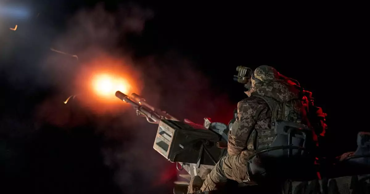 ППО Києва активно протидіє російським дронам