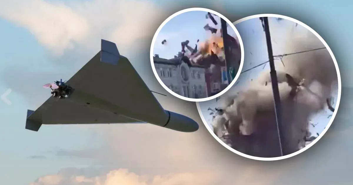 На Харківщині дрон РФ вдарив по місту: є постраждалі — що відомо