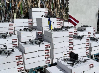 Латвія відправляє 1500 дронів Україні — міністр оборони