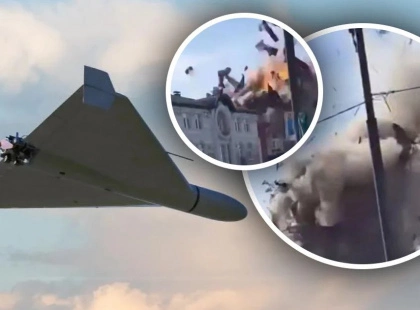 На Харківщині дрон РФ вдарив по місту: є постраждалі — що відомо