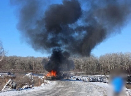 На Харківщині ворожий дрон знищив авто зі хлібом старости — фото та свідчення