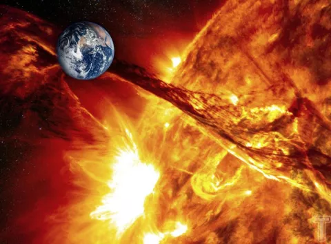 Магнітна буря 21 лютого — яка її потужність і кого зачепить?