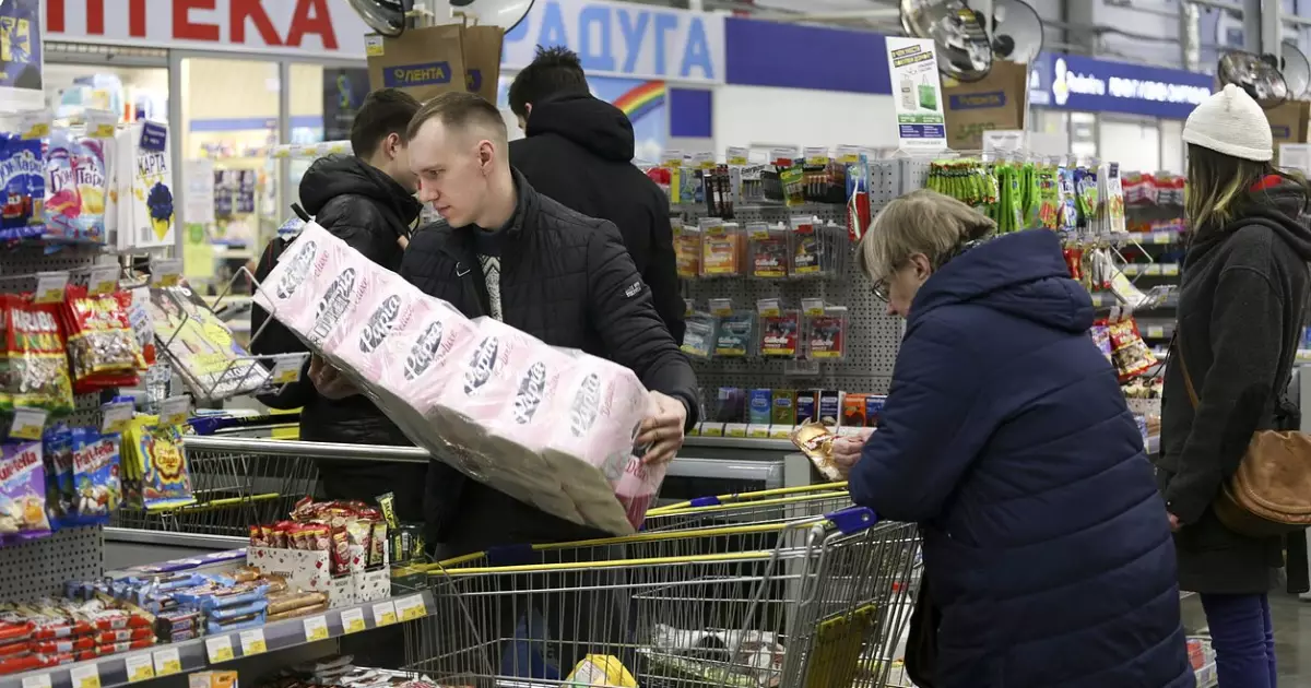 Падіння попиту на товари в росії, ціни зросли