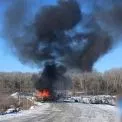 На Харківщині ворожий дрон знищив авто зі хлібом старости — фото та свідчення
