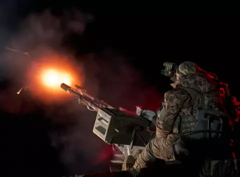 ППО Києва активно протидіє російським дронам