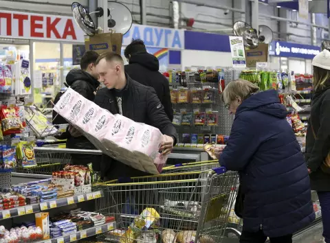 Падіння попиту на товари в росії, ціни зросли